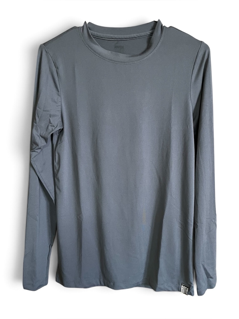 Rothco Men's Long Sleeve Crew Neck Shirt - Gray XS